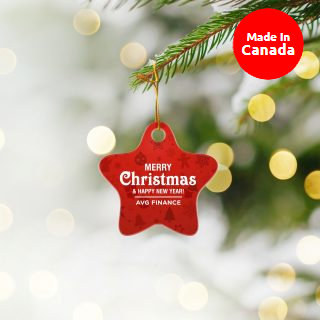 Acrylic Holiday Ornament Image